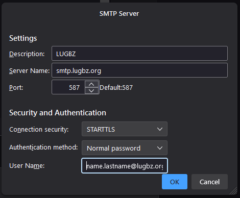 smtp-server-sttings